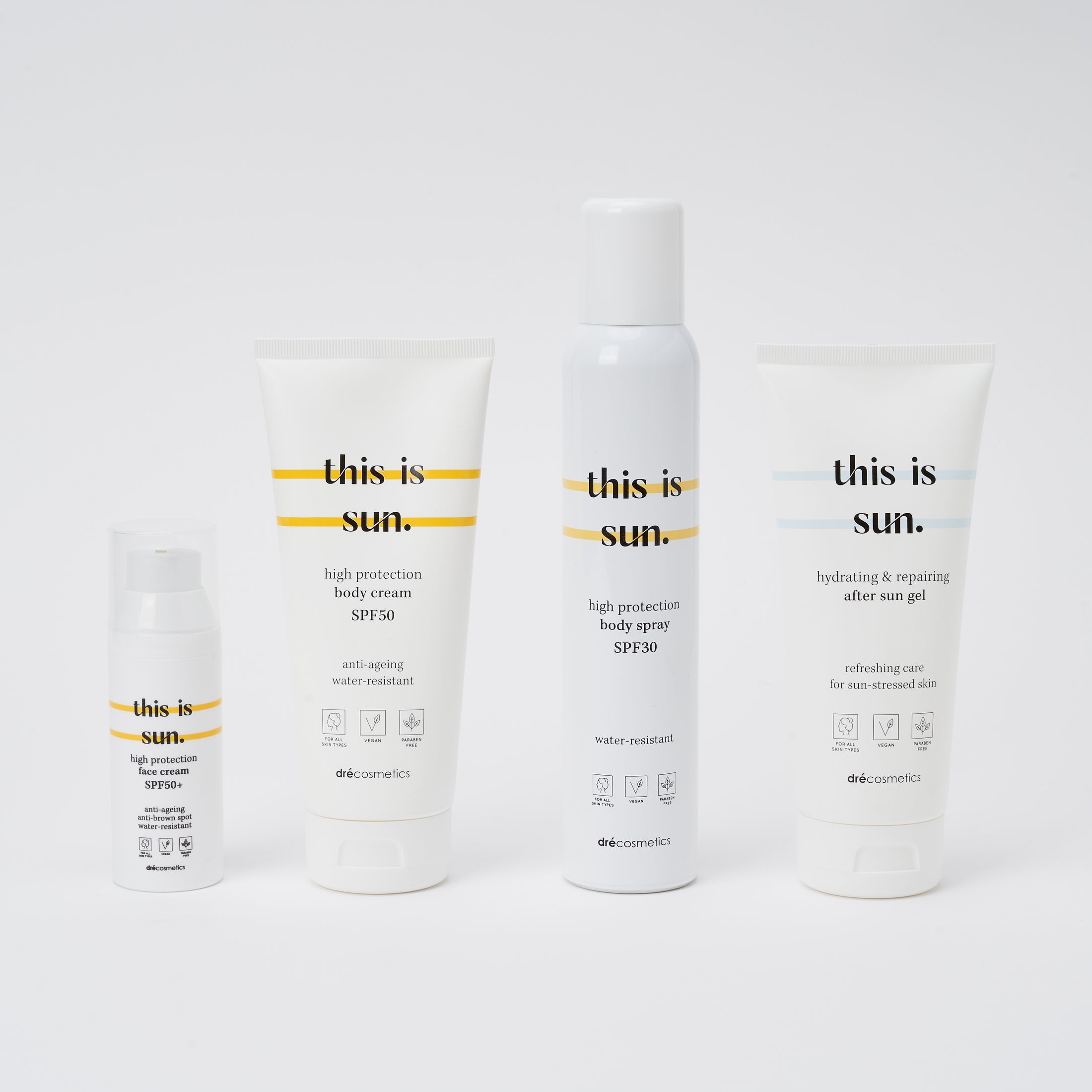 This is sun Body cream SPF 50 200ml