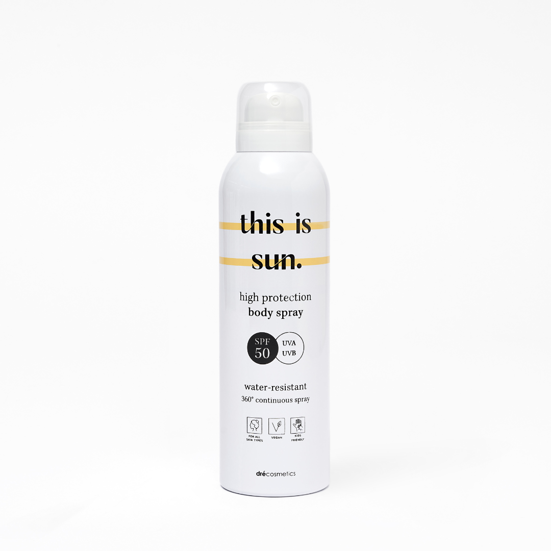 This is sun SPF50 Body Spray 150ml