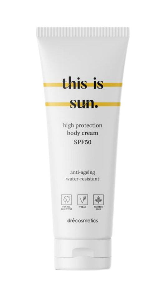 This is sun Body cream SPF 50 200ml
