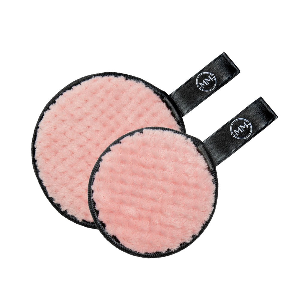 Wipe Off Face Pad Pink Duo